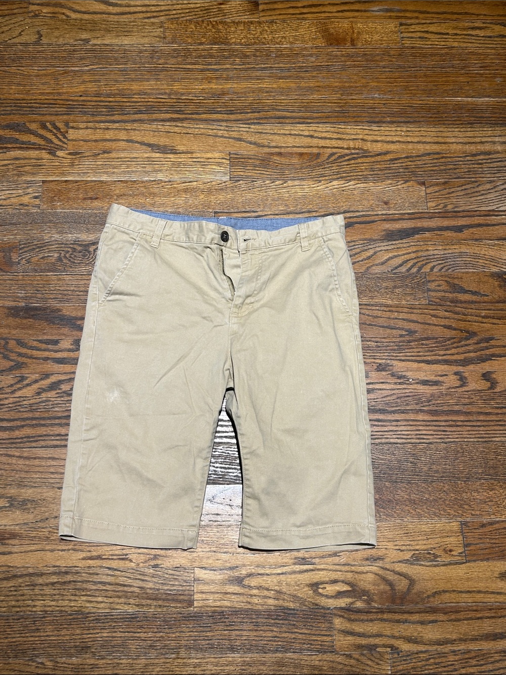Timberland Women's Flat Front Khaki Shorts - Light Tan